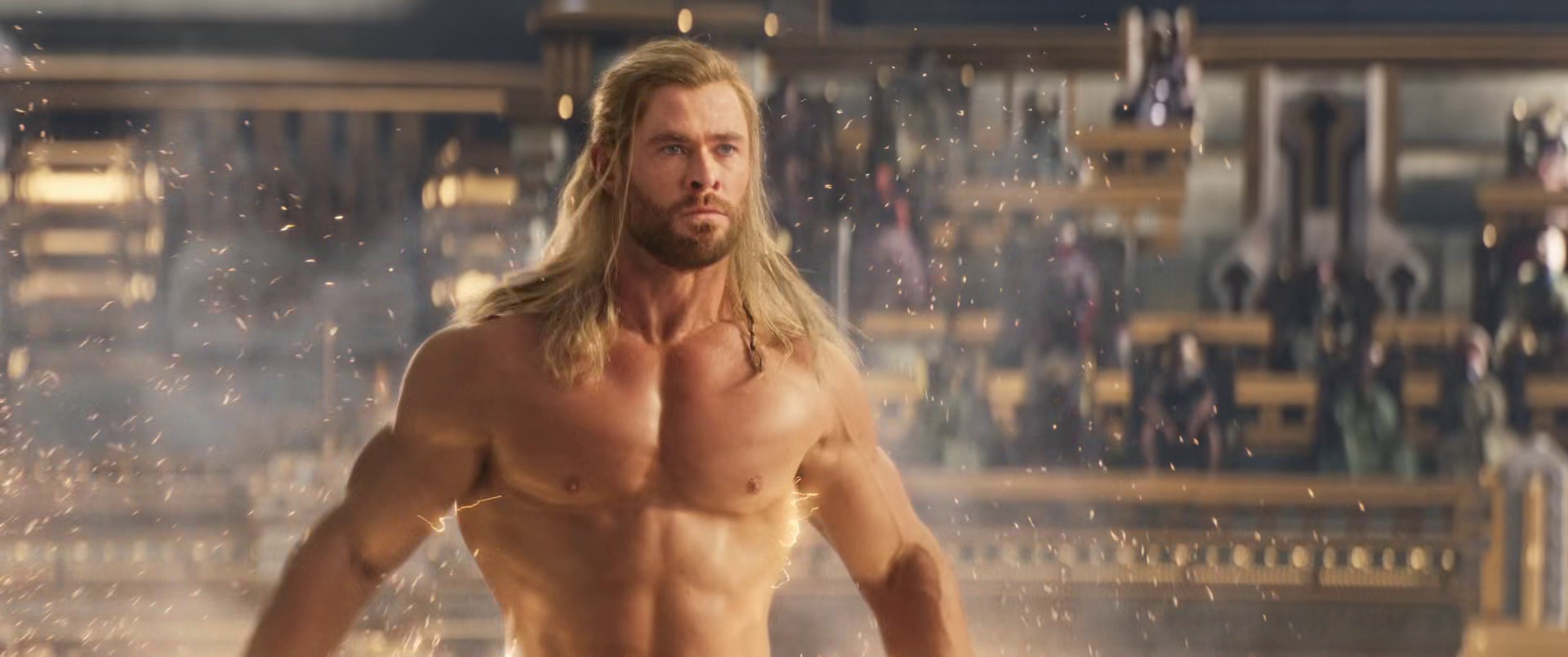 THOR naked in front of Zeus